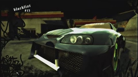 Need For Speed Most Wanted Black Edition (2005) - BLACKLIST 13 RACE pc gameplay walkthrough