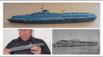 Der Flugzeugträger Graf Zeppelin als Modell