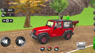 Realistic 4x4 Prado Jeep Offroad Driving Simulator - Hill Climb Android Gameplay screenshot 4