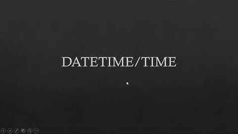 Python - DateTime - Algumas Funções