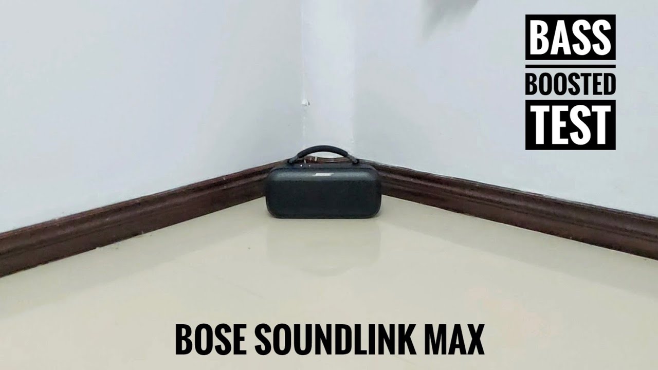 Bose Soundlink Max Bass Boosted test!!💥🔥