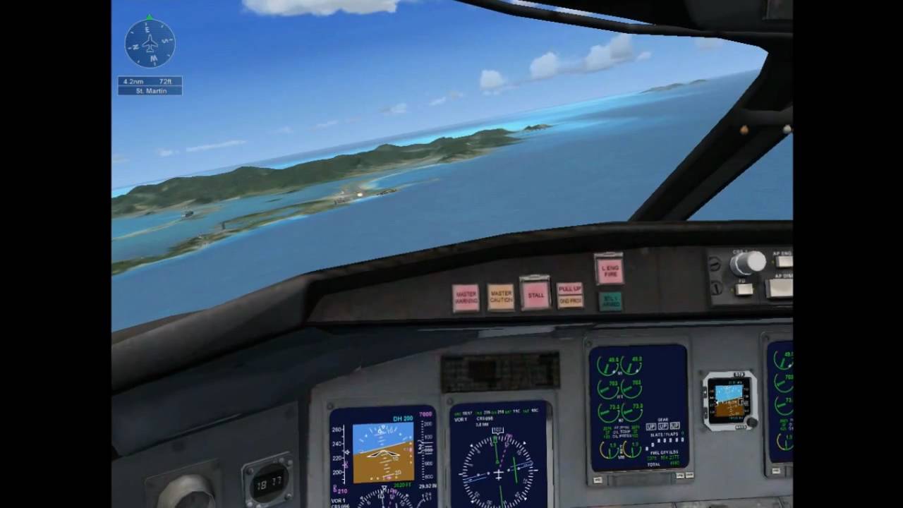 Flight Simulator X demo Gameplay - YouTube