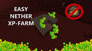 Minecraft: Easy Nether XP-FARM 1.20 Java / Bedrock LEVEL 30 FAST]