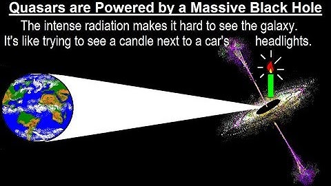Astronomy - Ch. 27: Quasars (7 of 14) Quasars Are Powered by Massive Black Holes