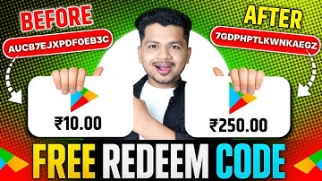😱 250 FREE REDEEM CODE ✅ FREE REDEEM CODE APP | REDEEM CODE | FREE GOOGLE PLAY REDEEM CODE APP 2025