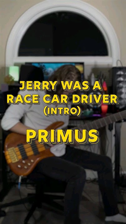Primus Jerry Was A Racecar Driver Lyrics Jerry Was A Race Car Driver - Primus 🎸 #basstapping #lesclaypool #