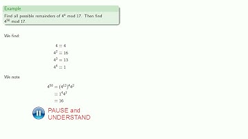 The Euler-Fermat Theorem, Part One