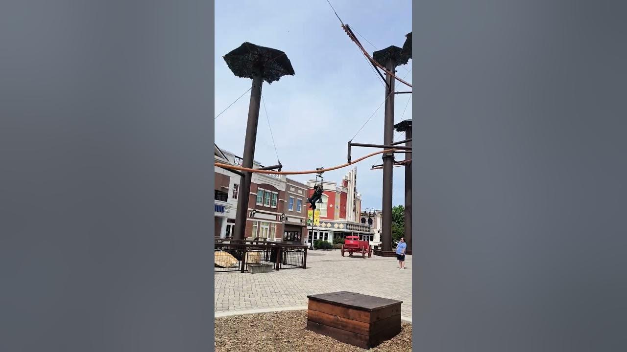 Mark Sosa Flying Ox First Zipline Rollercoaster Paula Deen's in