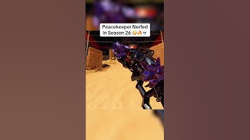 The Peacekeeper FINALLY Got Nerfed!