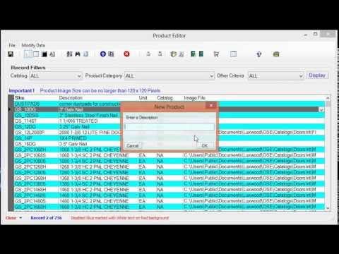 MVP Desktop - Adding and Removing a SKU