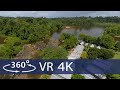 Suriname - Jungle Amazon rainforest and boat tour in 360 VR (including VR drone flight)