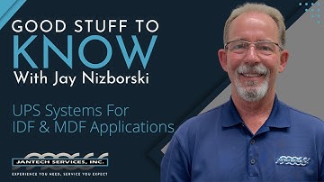 UPS Systems For IDF & MDF Applications