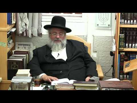 החיד''א-שיעור בהלכה לאברכים-ו' חשוון תשפ''ו