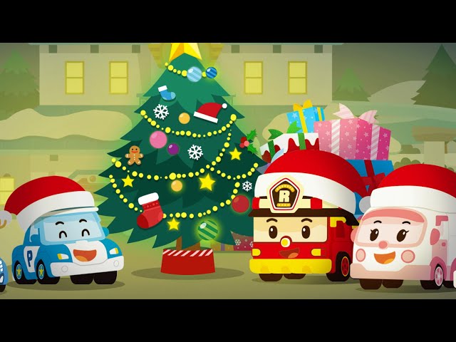 Robocar POLI Christmas Nursery Rhymes | 30 Mins | Carols | Kids | Robocar POLI - Nursery Rhymes class=