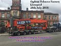 Ogdens Chimney Demolition Liverpool - Machinery Arrival and Assembly