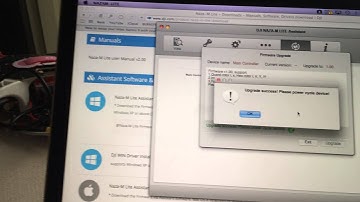 Dji Naza software upgrade