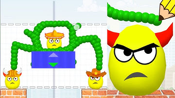 Draw To Smash logic puzzle brain game level 366 to 379  #gaming  #shorts #youtubeshorts  #shortfeed