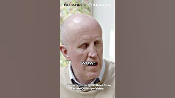 DWP Short Case Study Overview #nutanix