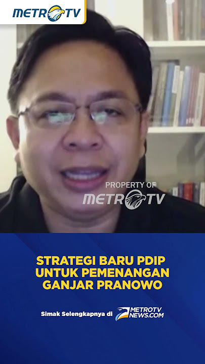 Strategi Baru PDIP untuk Pemenangan Ganjar Pranowo di Pilpres 2024 #shorts