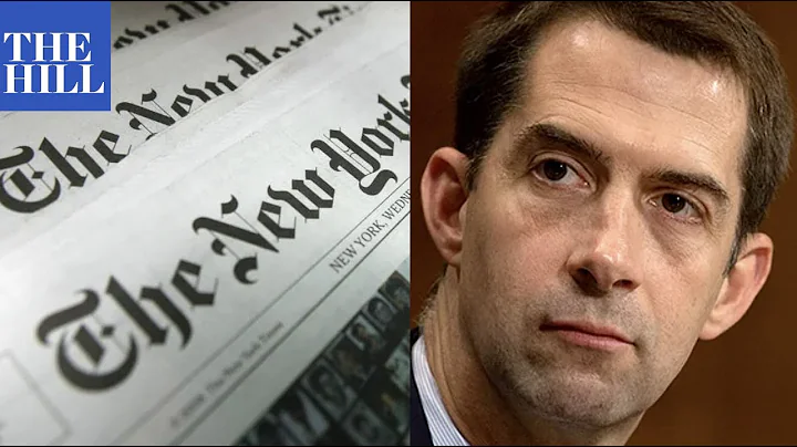 Tom Cotton SLAMS 'The New York Times' in speech praising the Pilgrims