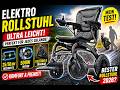 B20 Elektrischer Rollstuhl Test 🔋 50KM Reichweite! Faltbar, Leicht & All Terrain Erfahrung