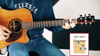 chord encyclopedia - d# (eb) open position chords