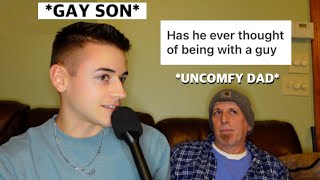 ASKING MY DAD AWKWARD GAY QUESTIONS