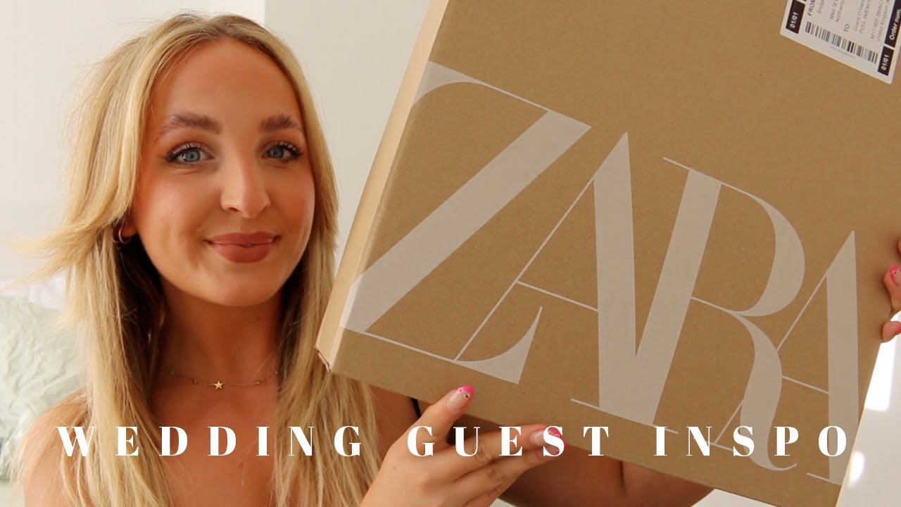 ZARA WEDDING GUEST OUTFIT HAUL & TRY ON 2023 YouTube