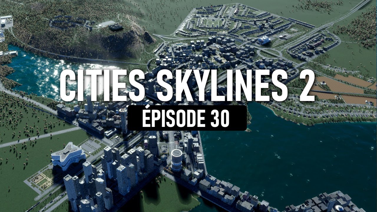 Faubourg modeste et Quartier d'affaires / Cities Skylines 2 #30