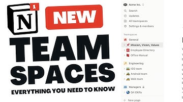 Notion Teamspaces: Everything You Need to Know