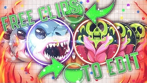 AGAR.IO FREE CLIPS TO EDIT PART 2// AGAR.IO WINS COMPILATION PART 2