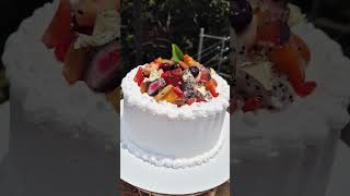 fresh fruit cake ..The best cake for summer ❤️🍰 8017393568