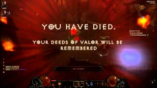Diablo 3 Gameplay - Hardcore Death Compilation, Epic Reaction 3 !