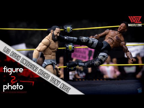 Figure 2 Photo: Lio Rush Enziguri Kicks Tony Nese on WWE NXT!