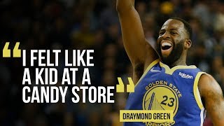 Golden State Warriors power forward Draymond Green on getting back ...