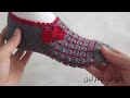 كروشية سليبر نسائي(شتوي/صيفي)شرح مفصل للمبتدئين موديل جديد Crochet women shoes