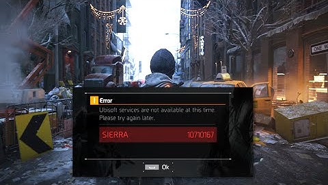 The Division PC - Server Issues