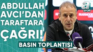 Başakşehir 0-1 Trabzonspor Abdullah Avcı Maç Sonu Basın Toplantısı / A Spor / 18.05.2024