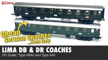 GOEDKOPE Duitse touringcars uit Italië - Zijn oude Lima DB/DR-touringcars goed?