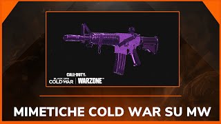 MIMETICHE ZOMBIES COLD WAR SU ARMI DI MW E SU RAAL E CX-9 WARZONE #Shorts