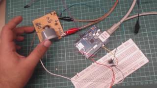 dc motor speed control using cayanne IOT services