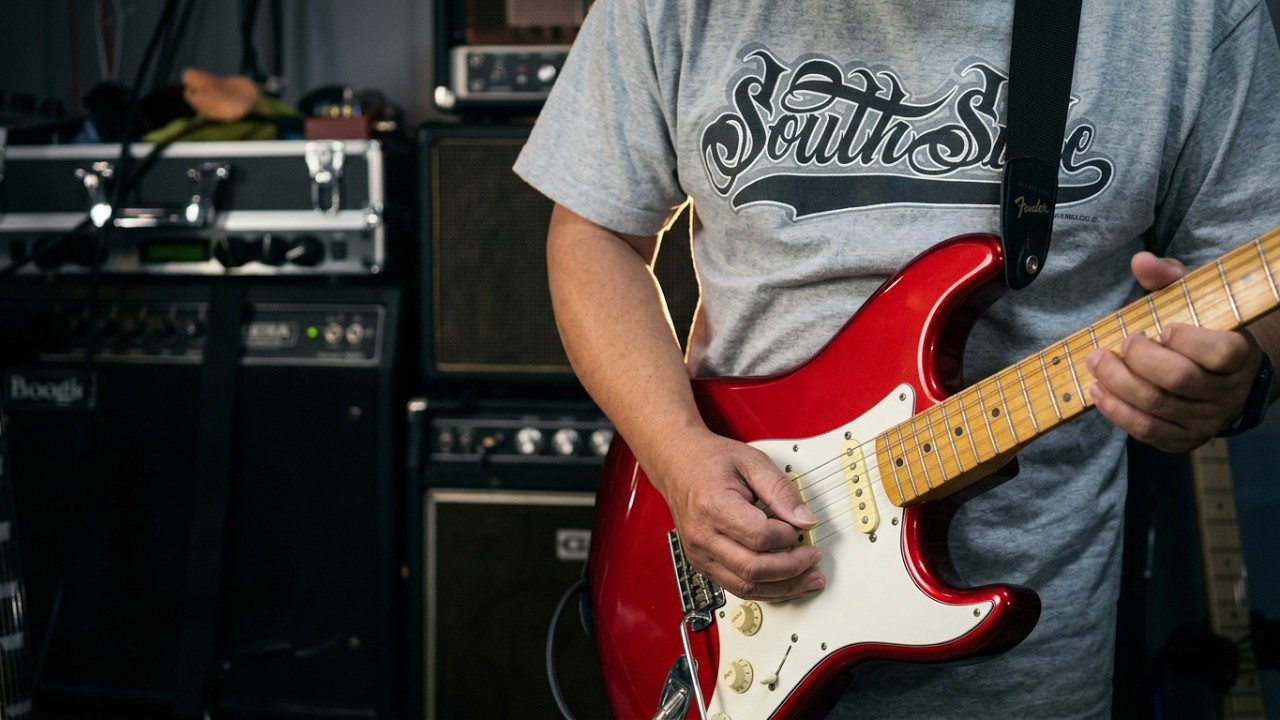 今年買ったギター弾いてみた】Fender Japan ST57-500CAR 1991年