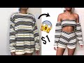 DIY $1 MATCHING SETS | CLOTHING HACKS VIDEO | THRIFT TRANSFORMATIONS