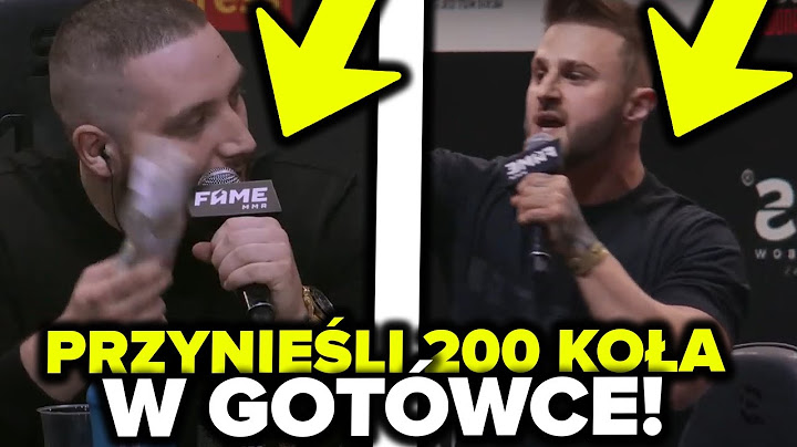 BOXDEL I AMADEUSZ FERRARI PRZYNIEŚLI 200 TYSIĘCY ZŁOTYCH W GOTÓWCE NA KONFERENCJE