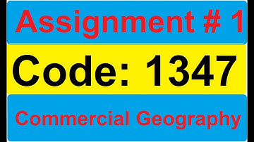 AIOU Solved Assignment No 1 Code 1347 Autumn 2020 | Best Baloch
