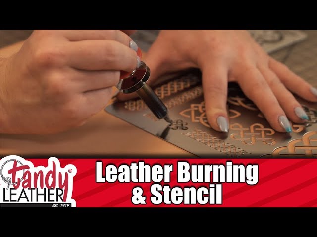 LEATHER BRANDING TOOL - LEATHER BURNING 