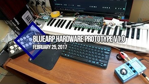 BlueARP hardware prototype v1.0 show-up