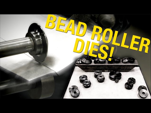 Specialty Bead Roller Dies: Shear Sheet Metal, Bead Tubing, Create Offsets, Hem Edges & More! class=