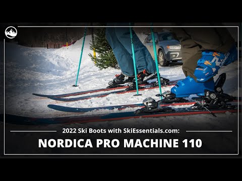 2022 Nordica Pro Machine 110 Ski Boots with SkiEssentials.com