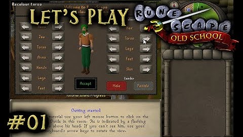 Old School RuneScape #01 - Tutorial island